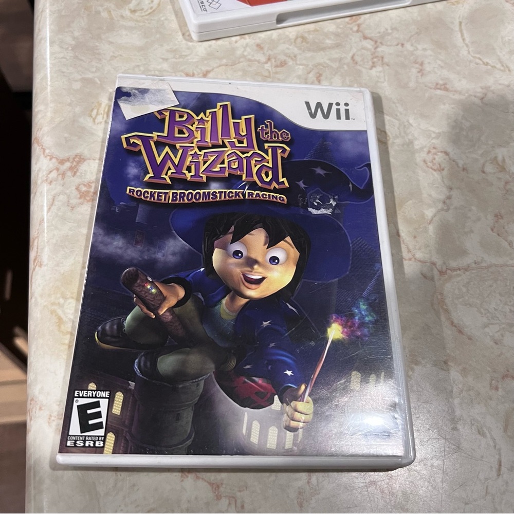 Nintendo Billy the Wizard: Rocket Broomstick Racing - Wii video game